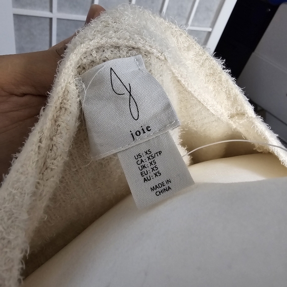 #53.Joie button down Fuzzy sweater in X-small NWOT - Picture 5 of 5